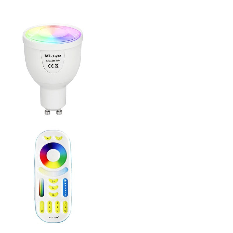 Beginners set - GU10 - 1 wifi lamp - Kleur + DUAL WHITE Beginners set - GU10 - 1 wifi lamp - Kleur + DUAL WHITE